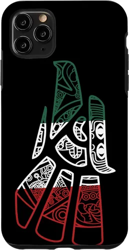 Vista 13 de Hecho En Mexico - Carcasa para iPhone 17 con calendario azteca