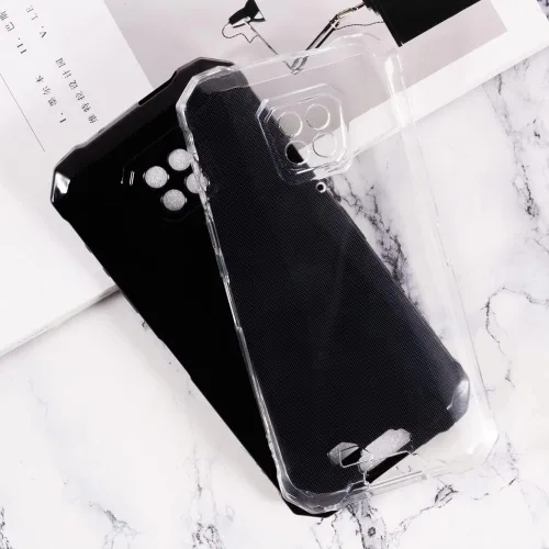 Vista 2 de Paquete de 2 fundas de TPU para Armor 8 Pro - transparente+negro Negro (Clear+Black)