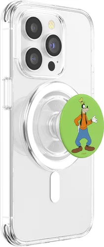 Vista 3 de Disney Mickey And Friends Goofy - PopSockets de retrato tradicional MagSafe PopGrip para iPhone