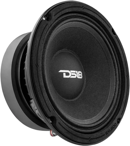 Vista 8 de DS18 PRO-EXL64 - Altavoz de 6.5 pulgadas, rango medio, bala de aluminio roja, 600 W máximo, 300 W RMS, 4 ohmios, imán de ferrita, para el audio