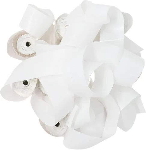 Vista 7 de Ultimate Confetti - Serpentinas de papel de seda azul bebé - 20 rollos (1" x 30')