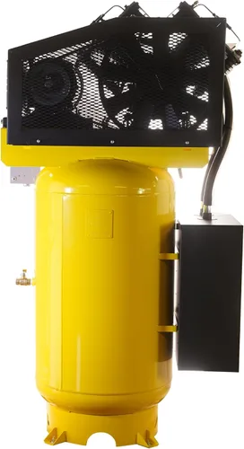 Vista 4 de Compresor de aire silencioso de 7.5 HP, vertical, 1 PH, 80 galones, serie Industrial Plus, modelo ESP07V080V1 por EMAX Compressor