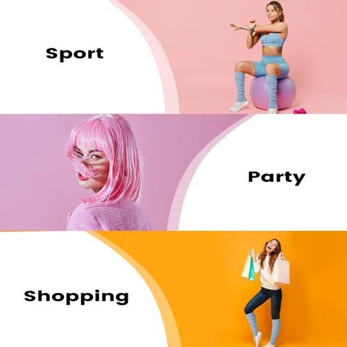 Vista 7 de Clothirily Calentadores de piernas, calentadores de piernas de neón de punto de moda para mujeres de los años 80 deportes fiesta accesorios de yoga
