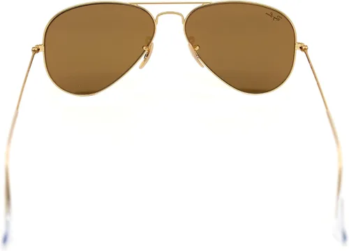 Vista 4 de Ray-Ban Lentes de sol auténticos RB 3025 11293 espejo marrón dorado lentes AVIATOR 2283in