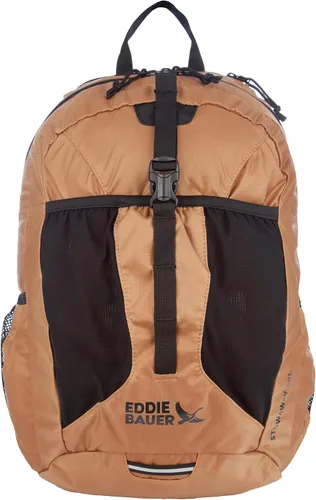 Vista 12 de Eddie Bauer Stowaway Mochila Empacable Viaje Exterior Ligera Plegable Duradera Poliéster Ripstop 30L - Cereza Negra