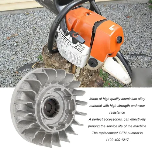 Vista 4 de Reemplazar la motosierra de repuesto del volante nueva pieza OEM 1122 400 1217 para 066 Ms660 Ms650 MS 650 660 reparación