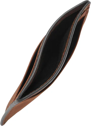 Vista 2 de Fossil Men's Leather Minimalist Card Case Front Pocket Wallet for Men