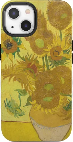 Vista 37 de Casely Funda para iPhone 15 Flores pintadas Frida Kahlo Floral Girly Funda atrevida Compatible con MagSafe
