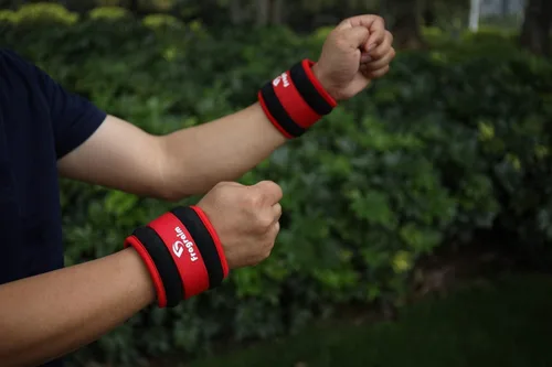 Vista 8 de Fragraim - Juego de pesas de tobillo para mujeres, hombres y niños, ideal para entrenamiento de fuerza para muñeca/pierna/brazo, correa ajustable, 1