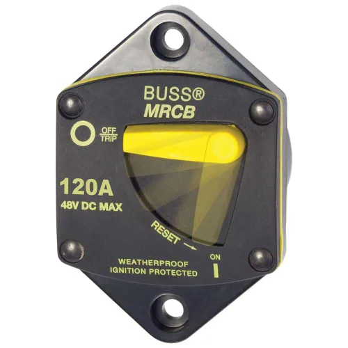 Vista 8 de Blue Sea Systems - Disyuntor 7035 Serie 187, montaje en panel, 25 A