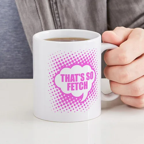 Vista 4 de CafePress That's So Fetch Tazas Taza de café de cerámica de 11 oz (11.0 fl oz)