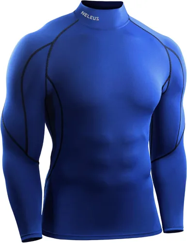 Vista 2 de NELEUS Men's 3 Pack Athletic Compression Shirt Running Shirts