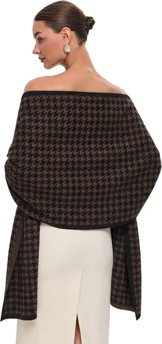 Vista 32 de PULI Bufanda y chal tipo pashmina para mujer, accesorio para vestido de noche, gran bufanda manta larga, chal para boda nupcial de invierno