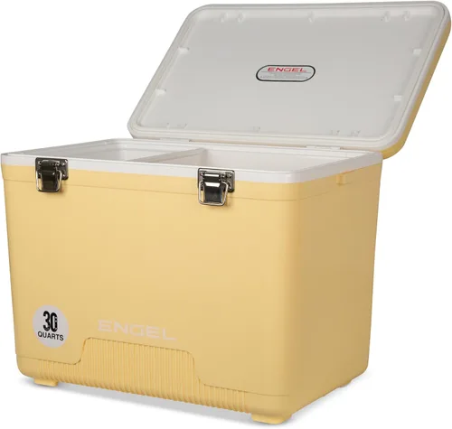 Vista 14 de Engel UC30 30qt a prueba de fugas, hermético, enfriador de caja de secado y caja de almuerzo rígida Azul