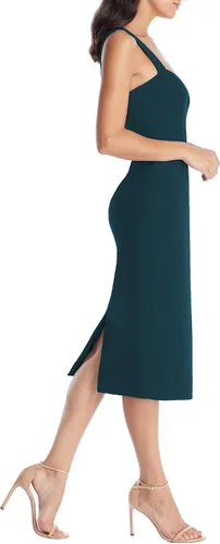 Vista 2 de Dress the Population Nicole - Vestido de tubo elástico sin mangas para mujer