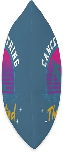 Vista 2 de Kitesurf Kiteboarding Kiteboarder Kiteboard Lover Retro 80s Kitesurfing Lover Cancel Everything There is Wind Throw Pillow, 16 x 16 pulgadas