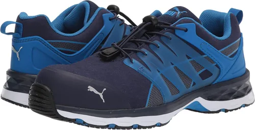 Vista 7 de PUMA velocidad de seguridad 2.0 negro bajo ASTM SD seguridad zapatos dedo del pie de metal libre fibra de vidrio puntera antideslizante hombres
