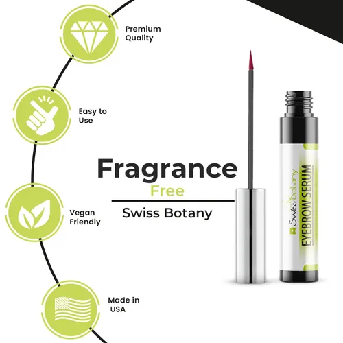 Vista 4 de Swiss Botany Suero para el crecimiento de las cejas: potente suero de cejas para hacer crecer las cejas. Resultados notables en cuatro semanas.