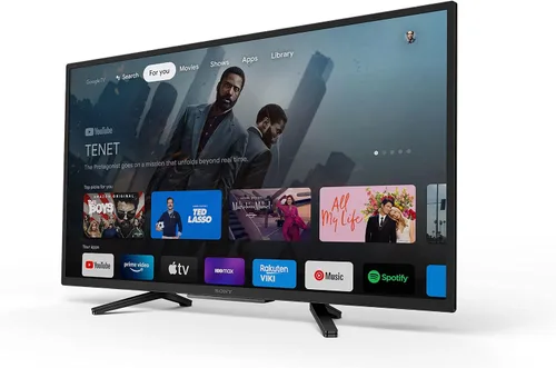 Vista 2 de Sony 32 Pulgadas 720p HD LED HDR TV Serie W830K con Google TV y Asistente de Google - Modelo 2022, Negro 32 720p HD, Hdr10/hlg, Google Tv Plus