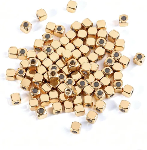 Vista 11 de [2 MM/280 piezas] Cuentas de acero inoxidable negras redondas de metal espaciador a granel para hacer joyas DIY, collar, pulsera Jewelry Beads for