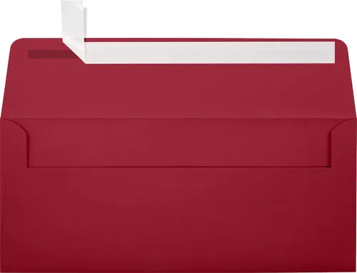 Vista 14 de LUXPaper Sobres de negocios #10 Despegar y prensar 4 1/8 pulgadas x 9 1/2 pulgadas Negro medianoche Texto de 80 libras Cantidad de 1,000