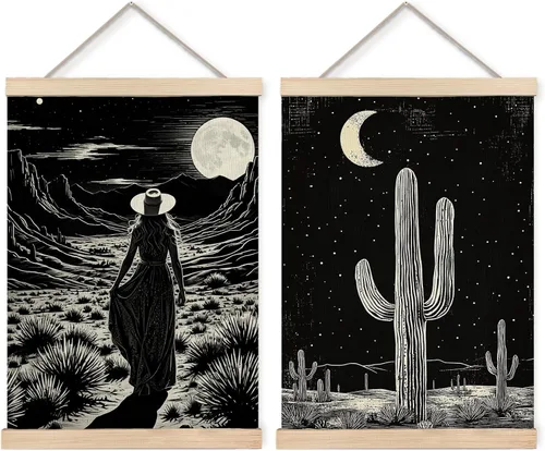 Vista 10 de Foritho Póster de camping con diseño de bosque bosque, arte enmarcado, regalos para amantes del senderismo, la vida es mejor por la fogata