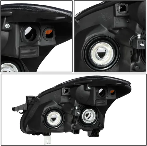 Vista 4 de DNA MOTORING Lámpara NI2502190 de la faro del lado del conductor del estilo de fábrica Compitable con 10-12 Nissan Altima Sedán, OEM-HL-0068-L
