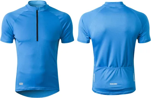 Vista 8 de INBIKE Maillots de ciclismo para hombre que absorbe la humedad, manga corta, secado rápido, camiseta de ciclismo de manga larga transpirable