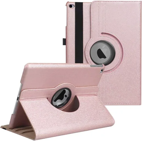 Vista 21 de Funda para iPad de 9.7 pulgadas 2018 2017/iPad Air 2 – Funda protectora con soporte giratorio de 360 grados, funda protectora inteligente