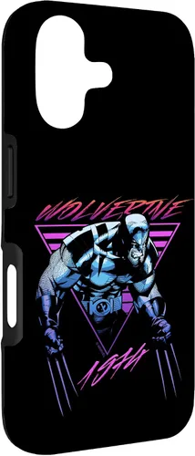 Vista 3 de Marvel X-Men Wolverine 1974 - Carcasa de neón para iPhone 17