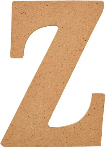 Vista 14 de Plaid Letra de madera sin terminar, superficie de madera de 5" perfecta para proyectos de bricolaje, artes y manualidades, 63572