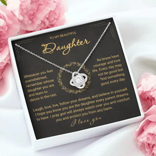 Vista 2 de Collar de joyería para hija de mamá e hijas, collar para niñas, collar de amor e hija