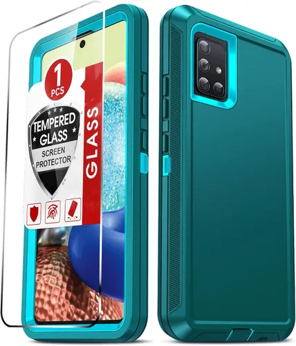Vista 22 de LeYi Funda compatible con Samsumg Galaxy A05 4G: Galaxy A05 4G con resistente a los golpes, 3 en 1 de cuerpo completo, protección resistente