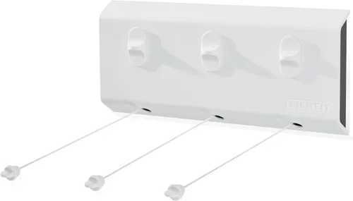 Vista 4 de Leifheit Rollfix 80 - Aireador de línea larga (26.2 ft), color blanco