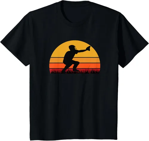 Vista 48 de Baseball Beisbol - Camiseta de jugador de pelota de defensa atrapante, Negro, S
