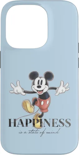 Vista 17 de Disney 100 aniversario Mickey Mouse D100 Quote Happiness Case para iPhone 17