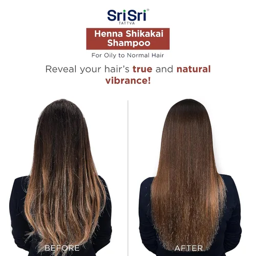 Vista 6 de SRI SRI TATTVA Shikakai - Champú de henna - Limpiador natural del cuero cabelludo ayurvédico para cabello sedoso, acondicionado, grueso y brillante