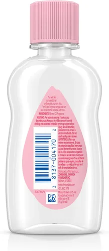 Vista 7 de Johnson's Baby Aceite para bebé, aceite mineral puro para prevenir la pérdida de humedad para recién nacidos, niños y adultos, aceite de masaje