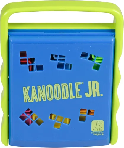 Vista 2 de Educational Insights Kanoodle Jr. - Rompecabezas cerebrales 3D, juego de cerebro para un jugador, divertidos juegos de viaje para niños, desafiantes