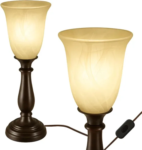 Vista 11 de LIGHTACCENTS Pantalla colgante de cristal de alabastro, pantallas de araña estilo granja, 6 x 6 pulgadas, compatible con tuerca de enchufe