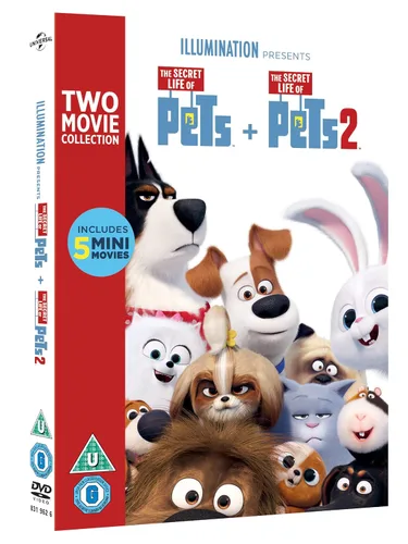 Vista 2 de The Secret Life of Pets 2 Box Set (DVD) 2019