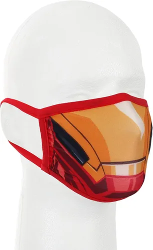 Vista 2 de Marvel's Ironman - Cubrebocas recogido