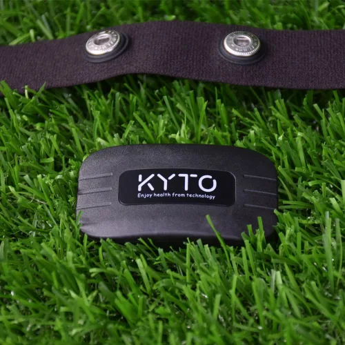 Vista 7 de KYTO Heart Rate Monitor Chest Strap - ANT+ & Dual Bluetooth 4.0 HR Sensor, IP67 Water-Resistant, Compatible with Peloton, Zwift, Garmin, Precise HR
