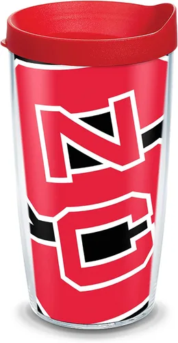Vista 156 de Vaso térmico con tapa, marca Tervis, Idaho Univ, Transparente