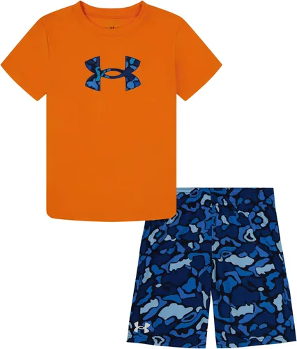 Vista 99 de Under Armour baby-girls Ua Terrazzo Leopard Heart SetShort Set