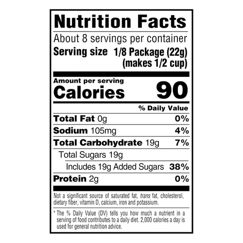 Vista 2 de Jell-O Gelatin Dessert Mix, Family Size, Cherry, 6 oz Box