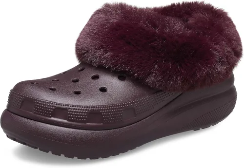 Vista 9 de Crocs Zapato clásico unisex con forro Furever Crush para adultos