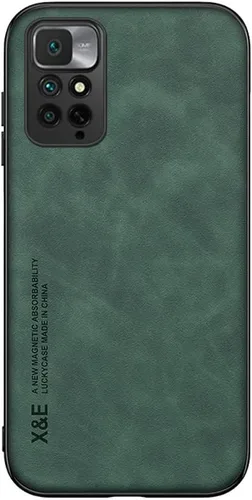 Vista 5 de Kepuch Silklike - Funda para Redmi Note 11 (Global) 4G/Note 11S 4G – Carcasa de parachoques con placa de metal integrada para Redmi Note 11 (Global)