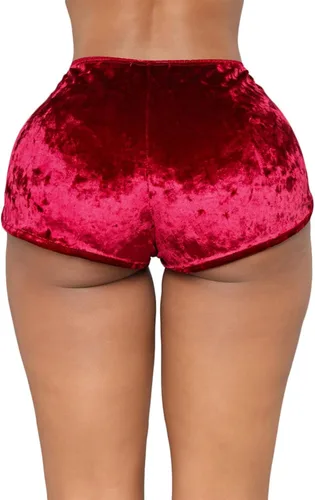 Vista 8 de Lencería sexy con tirantes delgados para mujer, lencería sexy de terciopelo, camisola con lazo, conjunto de brasier y ropa interior traviesa