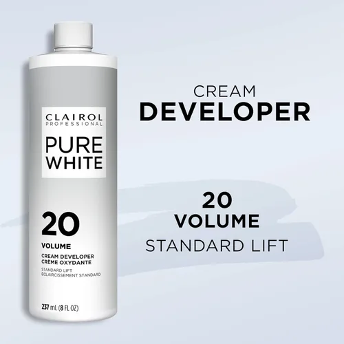 Vista 7 de Clairol Professional Pure White 20 Volume Hair Developers for Lightening & Gray Coverage